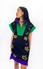 Adult Crowns Tennis Dress – Black