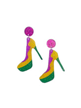 Acrylic High Heel Earrings