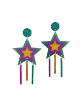 Acrylic Shooting Star Earrings
