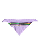 Lavender Sequin Stripe Pet Scarf