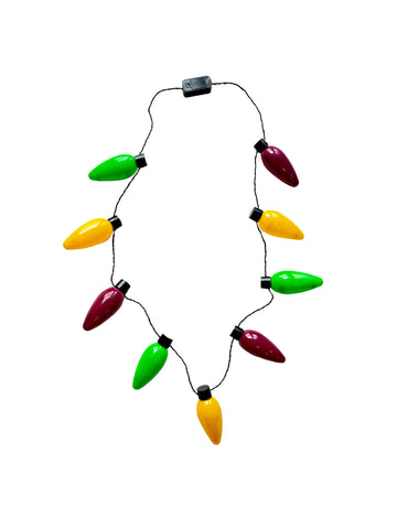 Mardi Gras Multicolor Bulb Bead