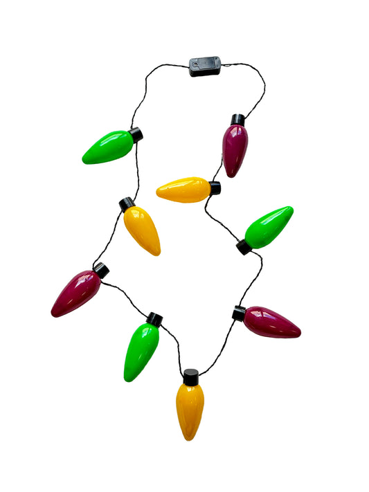 Mardi Gras Multicolor Bulb Bead