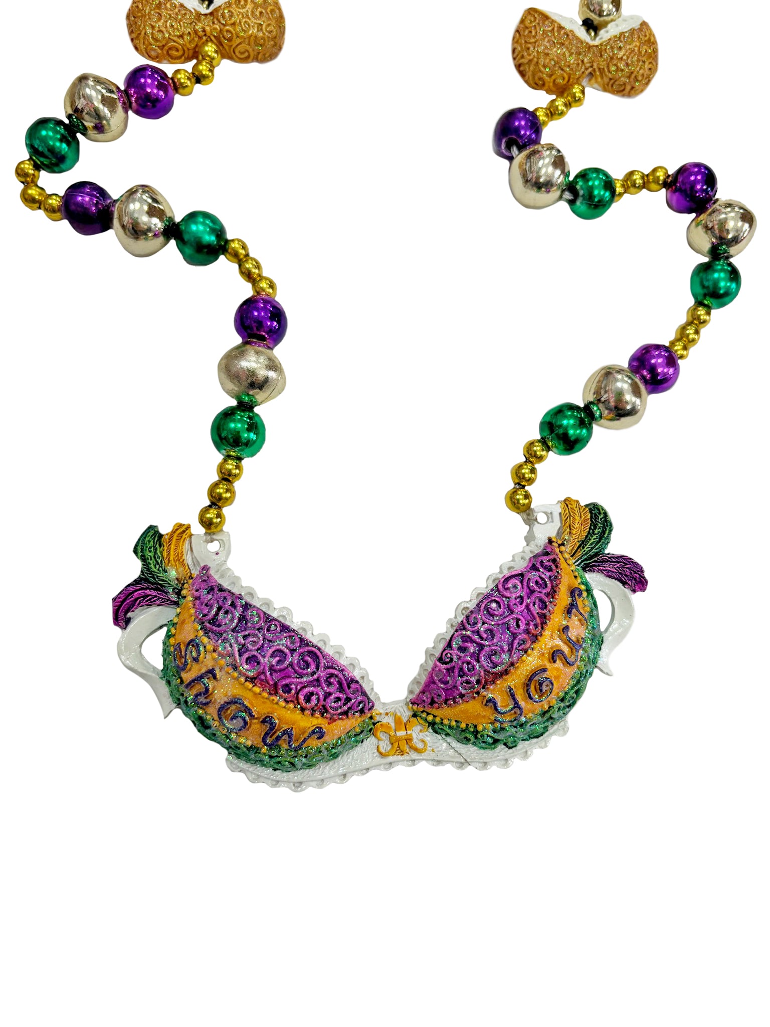 Glitter Bra Show Your Specialty Bead - Mardi Gras Creations Case (10 dozen) Glitter Bra Show Your Specialty Bead - Mardi Gras Creations Case (10 dozen)