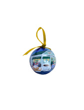 Coffee and Beignet Globe Ornament