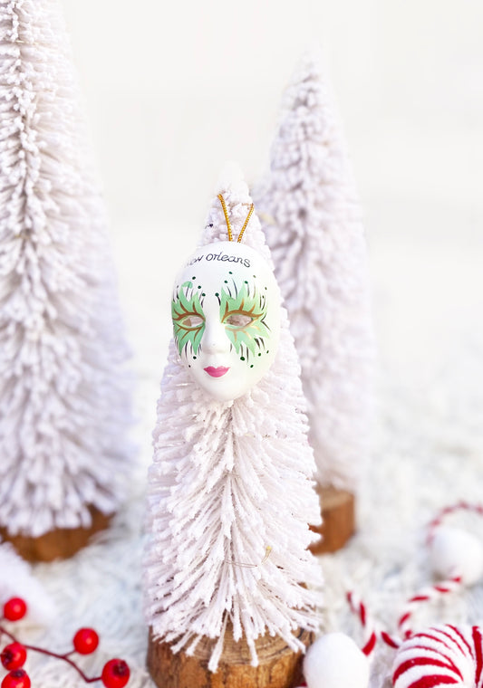 Ornement de Noël Masque vénitien intégral