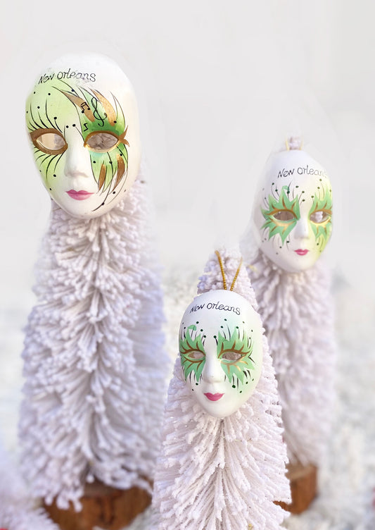Ornement de Noël Masque vénitien intégral