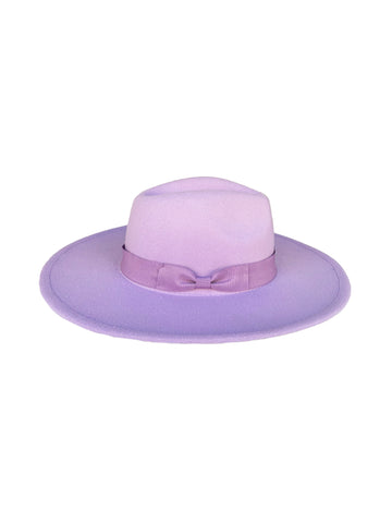 Flat Brim Hat with Band