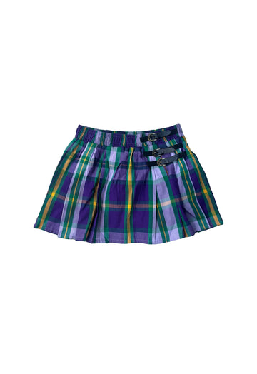 Jupe-culotte plissée Junior - Violet