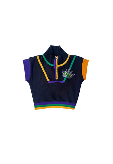 Camisa Unisex de Raya Diplomática con Botones para Jóvenes