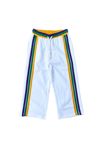 Pantalón jogger vintage juvenil - Blanco