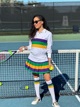 Pleated Adult Skort - White