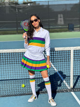 Pleated Adult Skort - White