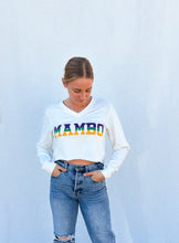 Mambo Vintage Crop Pullover - White