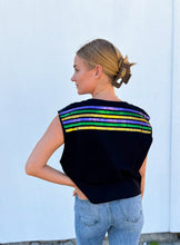 Sequin Parade Crop Tank Top