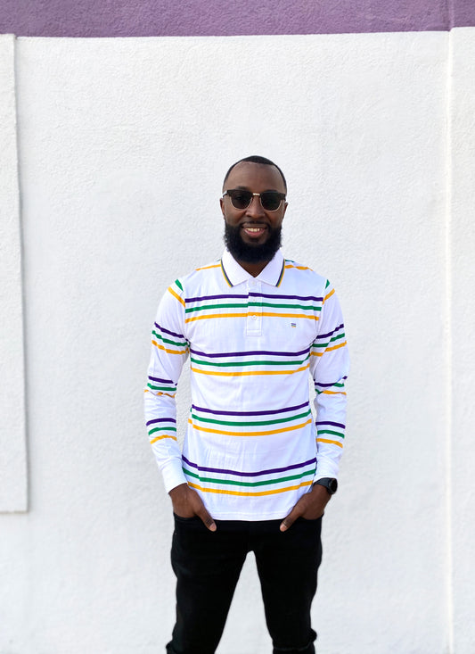 White Infinity Adult Long Sleeve
