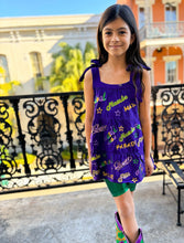 Youth Mardi Explosion Viscose Dress - Purple