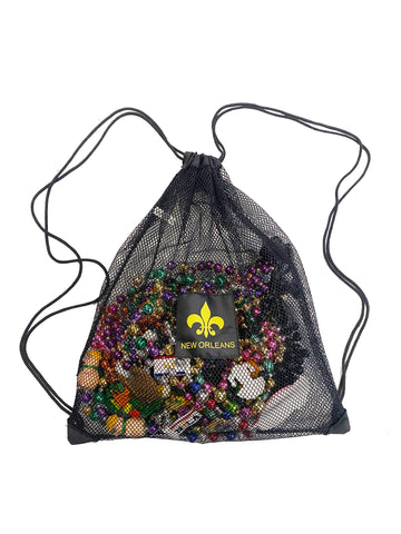 Mixed Bead Bag - Mardi Gras
