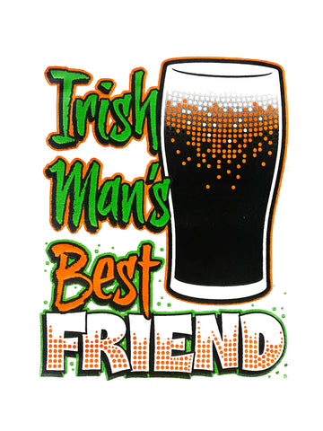 T-shirt Le meilleur ami de l'homme irlandais