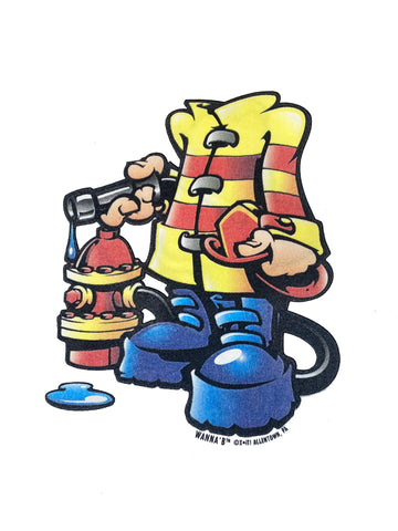Camiseta de bombero para niños