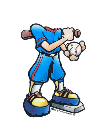 Camiseta de niños El cuerpo de un jugador de béisbol