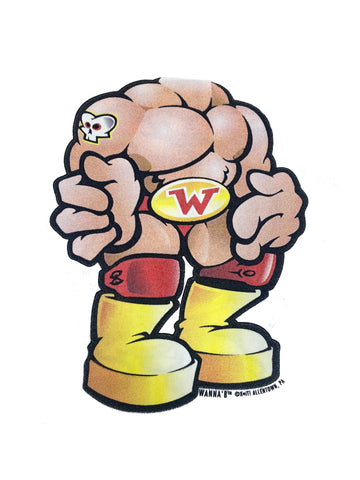 Camiseta infantil de luchador