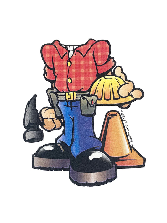 Constriction Worker's Body with Hammer Kids T-Shirt