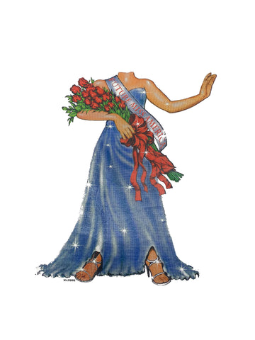 Camiseta de niña "Pageant Queen's Body"