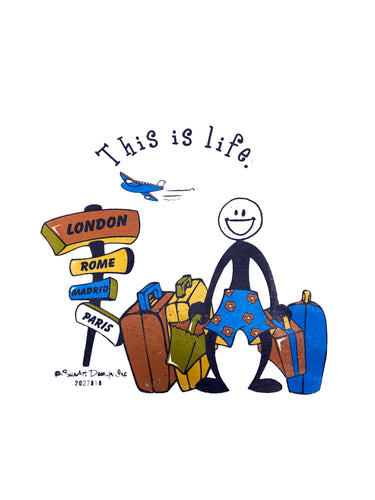 This is Life Travel T-Shirt