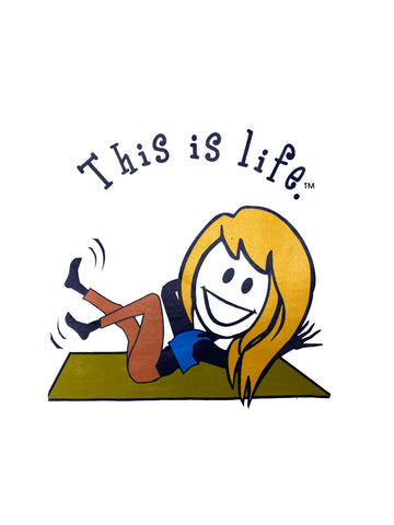 Esta es la camiseta de yoga Life