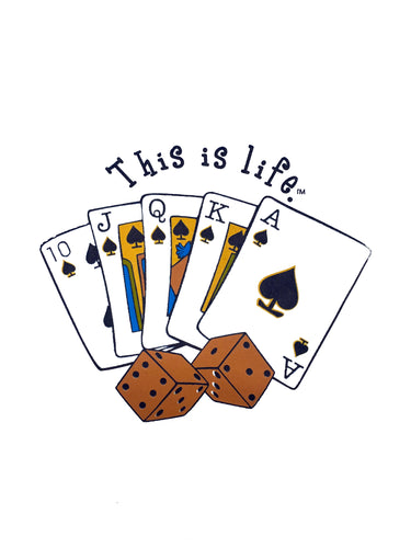 This is Life Playing Cards T-Shirt