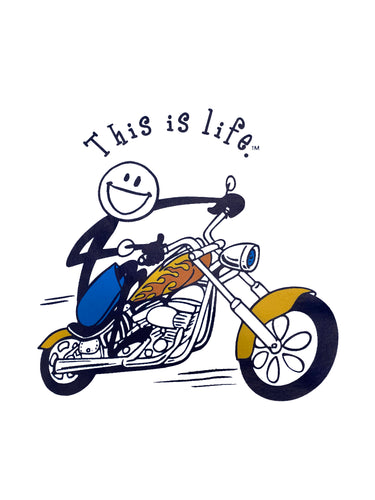 This is Life Motorcycle T-Shirt