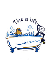 This is Life Bathtub T-Shirt