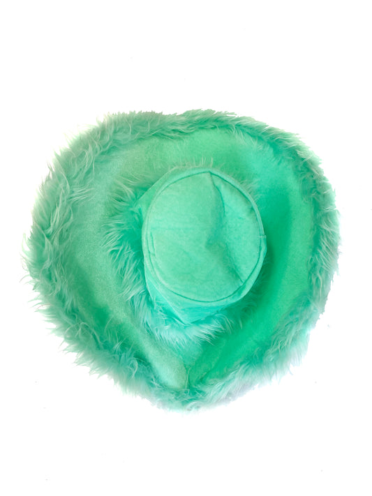 Fuzzy Cowboy Hat