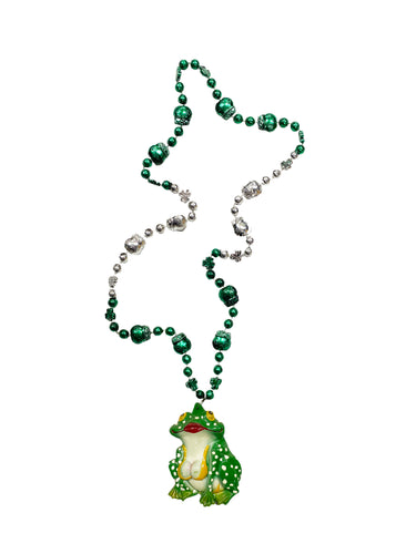 Green Frog St. Patrick's Day Bead