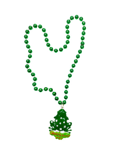 Happy St. Patrick's Day Frog Bead