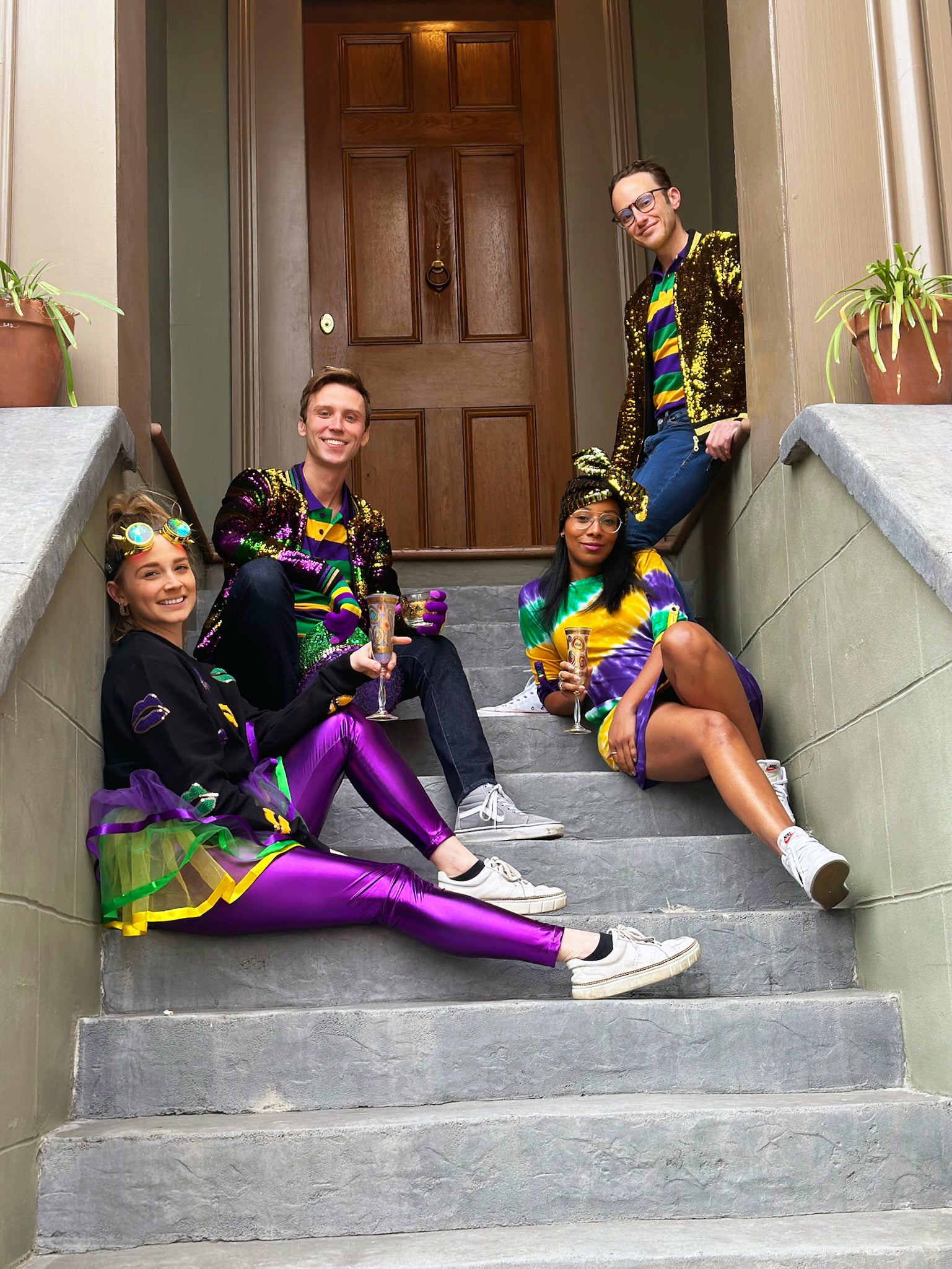 Tutu Purple, Green, and Gold Adult S/M Tutu Purple, Green, and Gold Adult S/M
