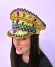 Conductor Hat - Purple, Green, Gold
