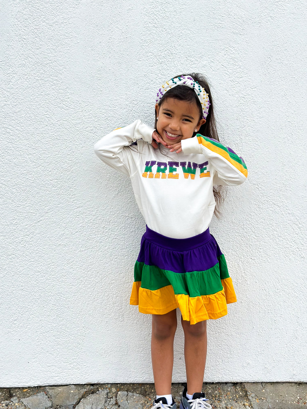 Skorts Youth Color Block