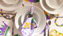 Mardi Gras Crown Cotton Napkins (Set of 4)