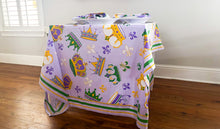 Mardi Gras Crown Tablecloth