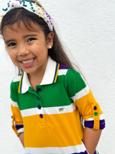 Thick Stripe Rugby Youth Dress