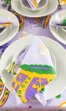 Mardi Gras Crown Cotton Napkins (Set of 4)