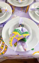 Mardi Gras Crown Cotton Napkins (Set of 4)
