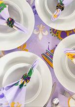 Mardi Gras Crown Cotton Napkins (Set of 4)