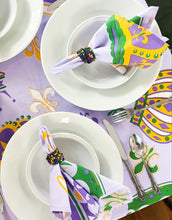 Mardi Gras Crown Cotton Napkins (Set of 4)