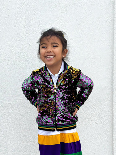 Sequin Jacket PGG Infant Confetti