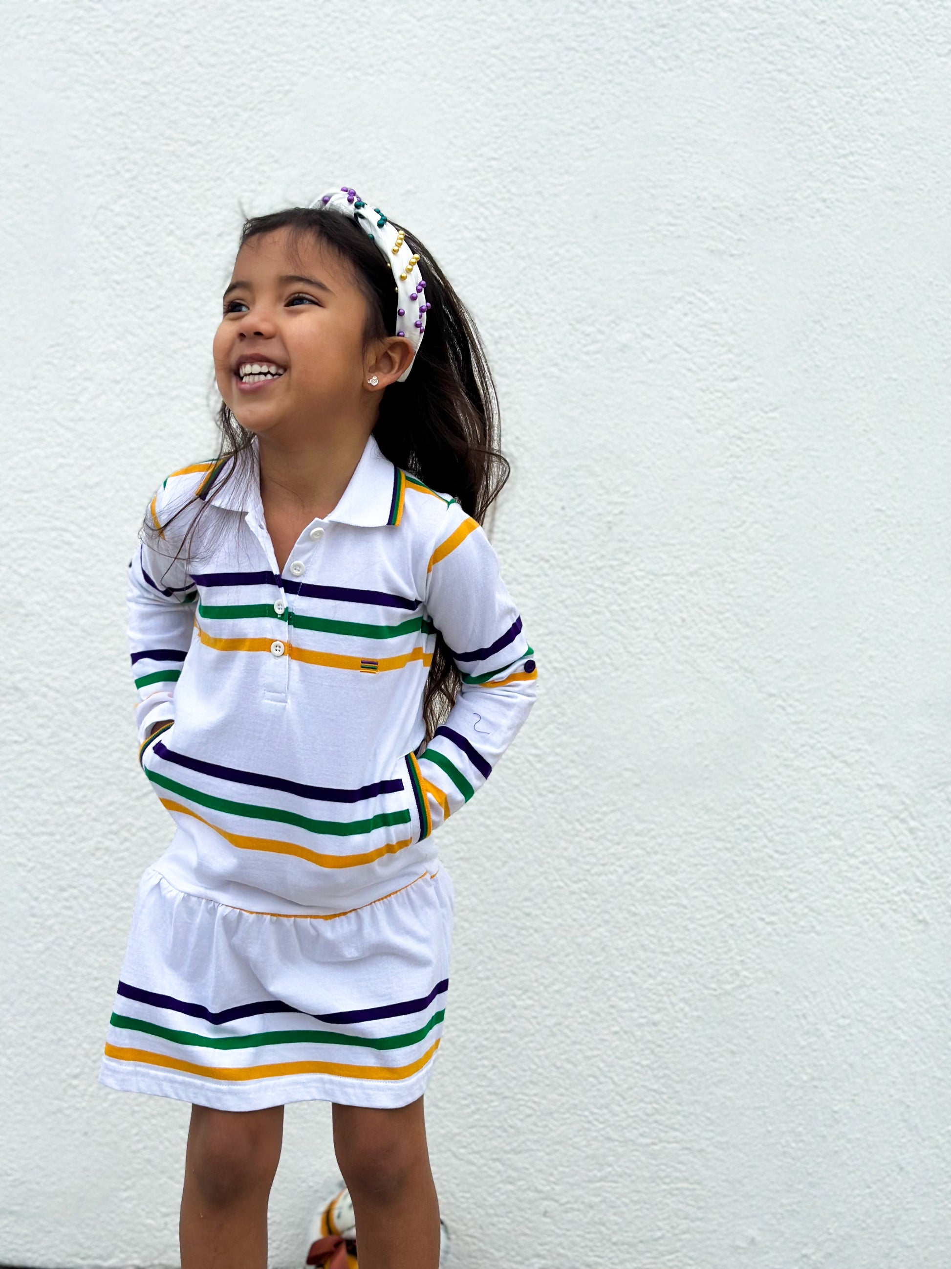 White Infinity Youth Dress 3T