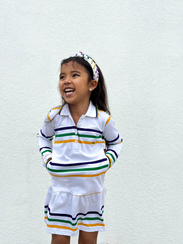 Robe blanche Infinity pour jeune fille