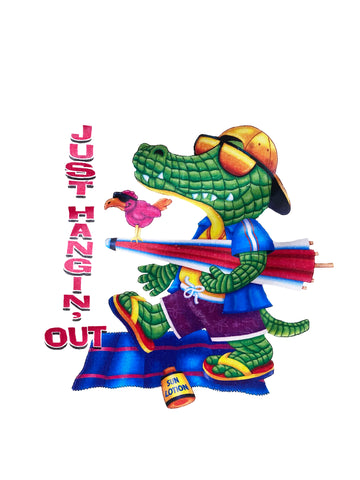 Camiseta Infantil "Solo Relajándome"