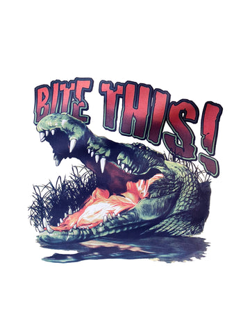 T-shirt Morsure d'Alligator